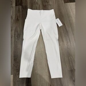 Athleta Women’s White Leggings Brand New 
Size Large